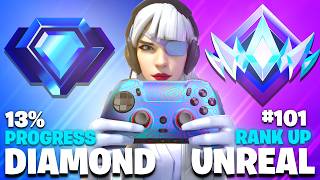 Diamond to Unreal Controller Speedrun (Fortnite Ranked)