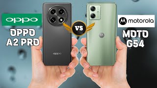 Oppo A2 PRO  Vs Moto G54 Comparison.