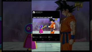 "Goku Trolls Leader Baggi in Epic Style! 🔥💯 #AMVShorts"