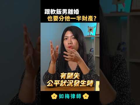 婚姻豬隊友，離婚後一定要分財產給他？#訴請離婚 #離婚訴訟 #監護權 #扶養費  #夫妻剩餘財產分配 #法律 #律師 #如梅律師