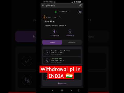 Pi Coin Sell in INR | How to Withdrawal Pi Into Bank Account 🏦 | Pi Live Withdrawal Proof #Pibuyer