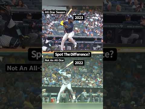 All-Star Season vs Non All-Star Season What’s the Difference #baseball #baseballplayer #mlb