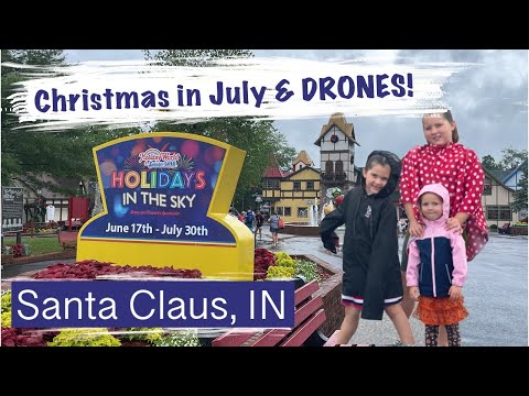 Holiday World Theme Park in Santa, Claus Indiana