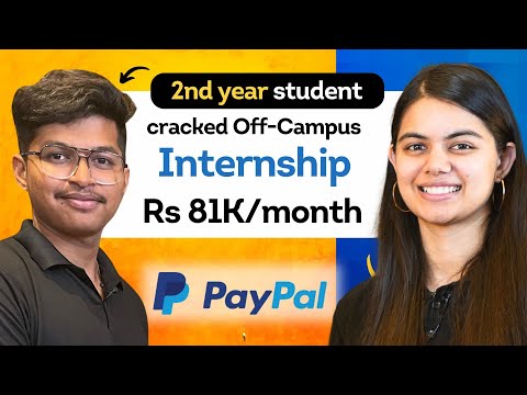 2nd year student cracks Paypal | Off-Campus selection | + PPI