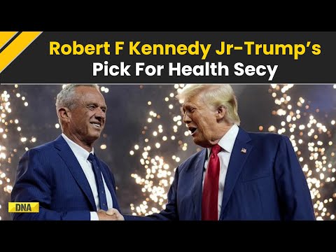 Donald Trump Cabinet: Donald Trump Nominates Robert F. Kennedy Jr. To Lead US Department Of Health