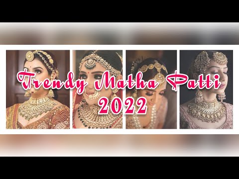 What is Matha Patti | Types of Matha Patti | Trendy #jewellery #trending