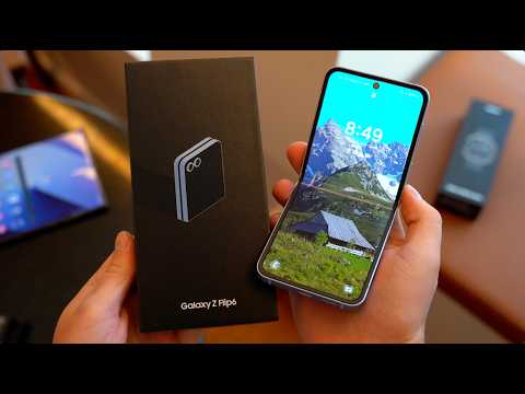 Samsung Galaxy Z Flip 6 Unboxing!