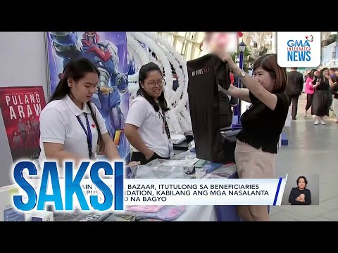 Kikitain ng Noel Bazaar, itutulong sa beneficiaries ng Kapuso Foundation, kabilang ang... | Saksi