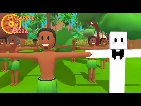 平和な島をめちゃくちゃにする『pineapple on pizza』とかいうゲームがぶっ飛んでる