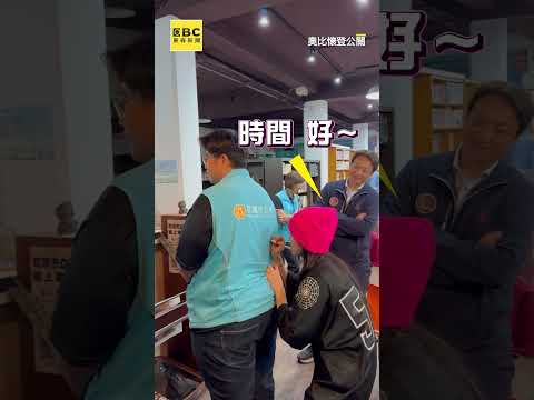 李多慧騎車環島抵花蓮 巧遇市長要簽名超驚喜