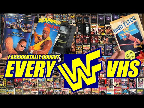 I "ACCIDENTALLY" Bought EVERY WWF Wrestling VHS