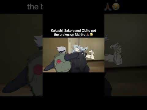 Kakashi , sakura and obito vs mahito