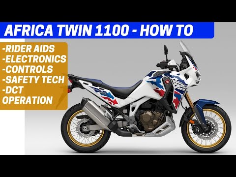 Africa Twin Owners! How to Use DCT, Electronics, Suspension & Ride Modes