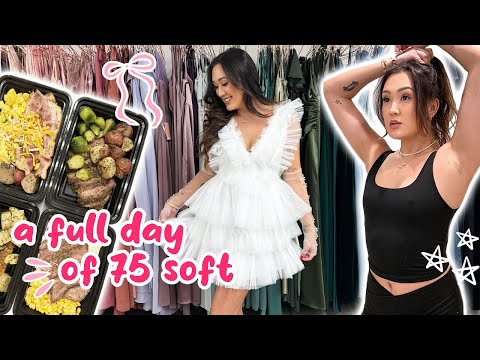 Bridal Fittings & A Full Day Of My 75 *Soft* Fitness Challenge