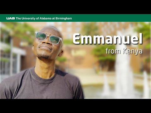 Meet Emmanuel from Kenya | INTO The University of Alabama at Birmingham