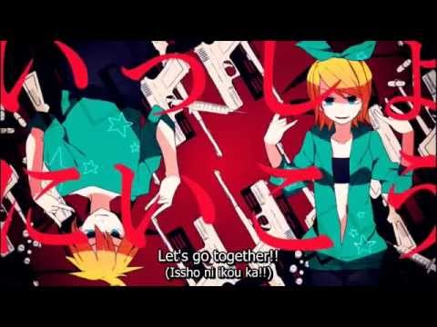 [Rin Append, Len Append] "Jabberwocky Jabberwocka" english & romaji subbed [lyrics in description]