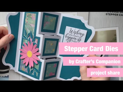 NEW Stepper Card Dies by #crafterscompanion #steppercard