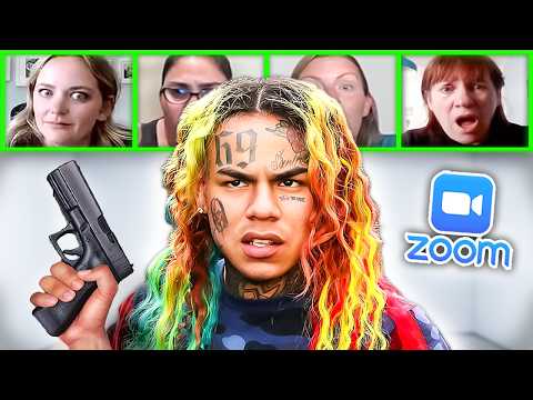 6ix9ine Trolls KARENS in Zoom Classes!