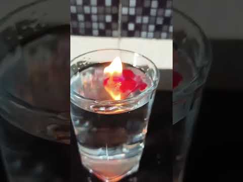 burning water experiment#youtubeshorts#shorts#experiment #kidsscienceproject#fire#science