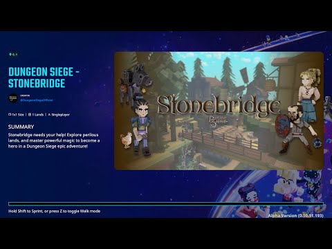 DUNGEON SIEGE: Stonebridge - All Quests 9/9 EP 36/36 Walkthrough Gameplay The Sandbox AS4