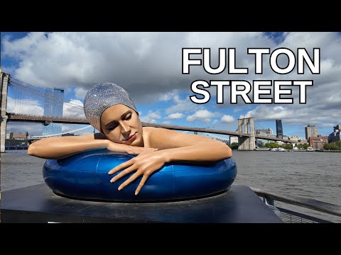 NEW YORK CITY Walking Tour [4K] - FULTON STREET