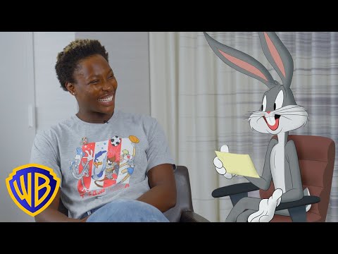 Ashleigh Johnson 🇺🇸 - Looney Tunes Presents: Sports Talk with Bugs Bunny | @wbkids