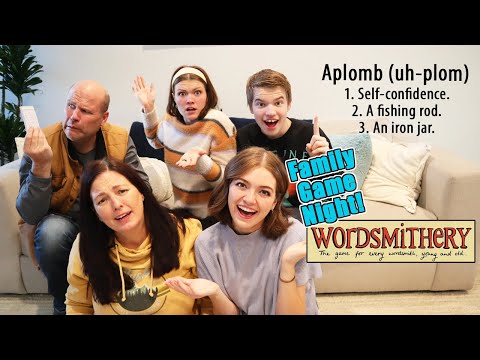 Family Game Night! Wordsmithery!