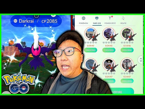 There is Something Really Wrong with this Darkrai Raid Hour in Pokemon GO