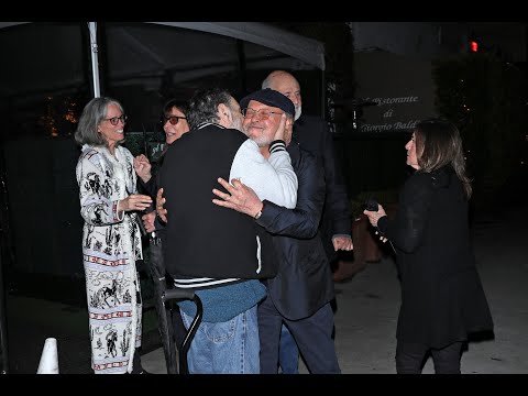 Hollywood Legends Billy Crystal, Rob Reiner and Eric Roth Along With Their Wives Grab Dinner in LA!