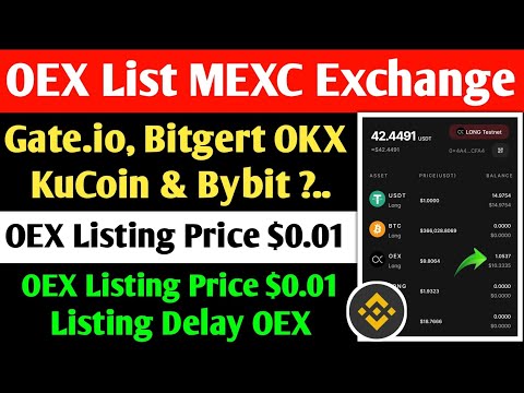 OEX Listing Mexc & Bybit Exchange | OpenEx Listing Price $0.01 | OEX Profit $999