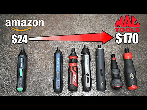 Can ANYONE Beat Amazon Basics' Screwdriver? New Vessel, Mac, Dremel & More