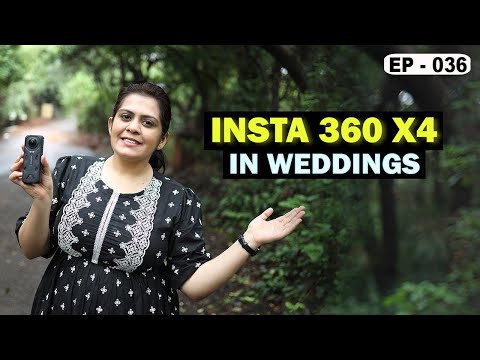 Shooting 360* Shots in Wedding with Insta 360 X4  VLOG