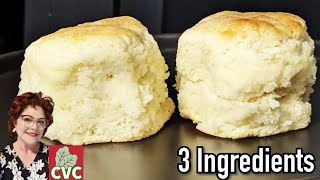 3 Ingredient Biscuits - Sensational Sour Cream Biscuits - Old Fashioned Cooking