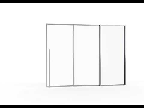 ZONA® Glass Wall Systems - ZONA Telescopic Animation