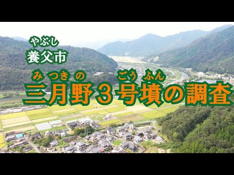 【発掘！ひょうごの遺跡】養父市三月野３号墳の調査