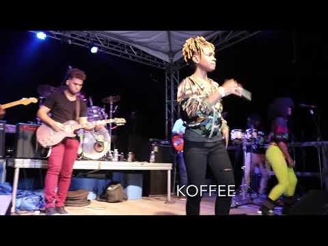 KOFFEE - BURNING (LIVE)