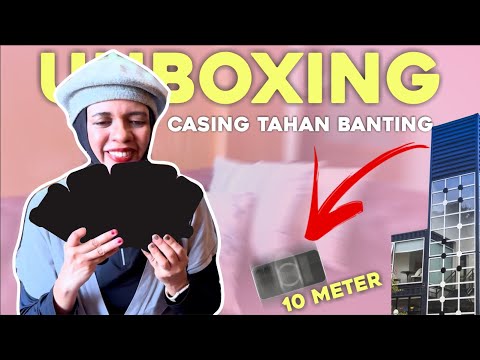 UNBOXING CASING TAHAN BANTING 10 METER