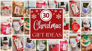 30 DIY DOLLAR TREE CHRISTMAS GIFTS l AFFORDABLE & EASY DIY HOLIDAY GIFTS l PERSONALIZED GIFTS