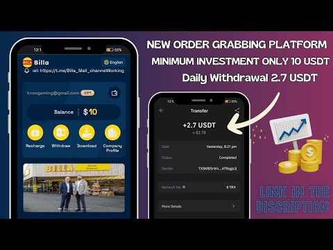 New Best High Profitable USDT Earning Platform | New Best Long Term USDT Money Making App