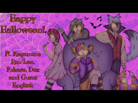 [Junky] Happy Halloween Cover ft. Kagamine Rin/Len, Fukase, DEX and Gumi