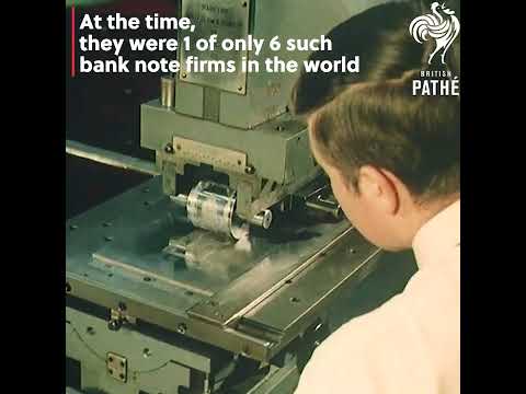 How Money Was Made in 1960 #shorts #history #vintage #money #engraving