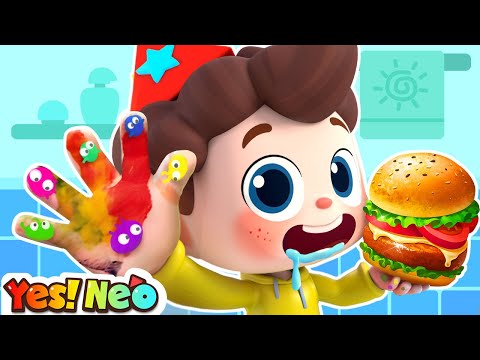 Wash Your Hands, Baby | Clean Hands Song | Good Habits Song | Nursery Rhymes & Kids Songs | Yes! Neo