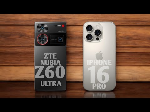 Nubia Z60 Ultra Vs iphone 16 pro | z60 ultra vs 16 pro | specs and review 🔥