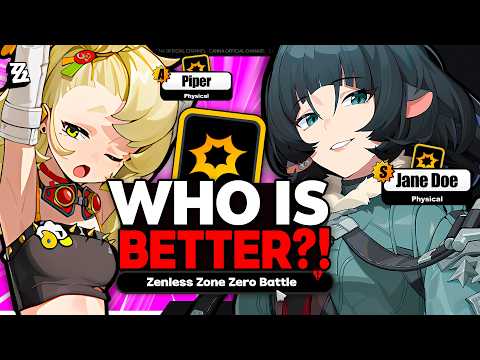 Is Jane Doe BAIT? Jane Doe vs Piper Showcase - Zenless Zone Zero