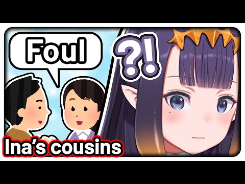 Every time Ina hears the word "Foul": 【Hololive EN】