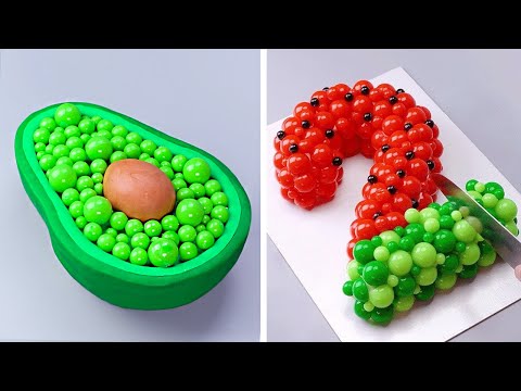 Top Fondant Fruit Cake Compilation | Easy Cake Decorating Idea | So Tasty Cakes Recipes For Everyone