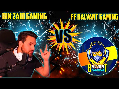 Bin Zaid Gaming VS FF Balvant Gaming 😈| Who Will Win 😂| Must Watch | #Shorts #Short #freefire