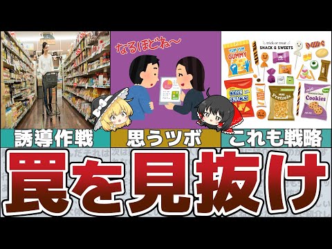 【ゆっくり解説】物価上昇も怖くない！浪費させる罠を知れば無駄遣いゼロ８選とは【貯金 節約】