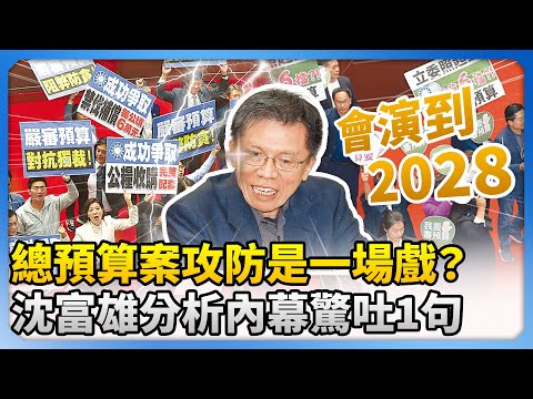 總預算案攻防是一場戲？　沈富雄分析1原因驚爆：會演到2028 @ChinaTimes