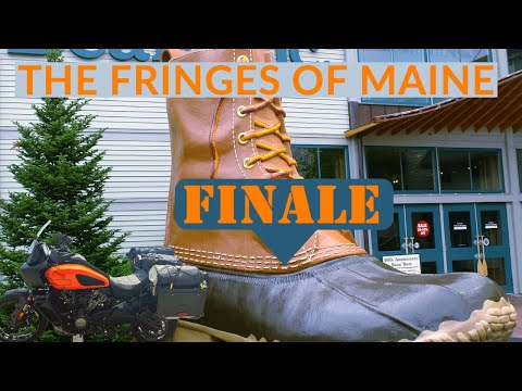 Fringes of Maine Motorcycle Camping Trip Episode 3 - Harley Pan America Long Distance Trip ADV